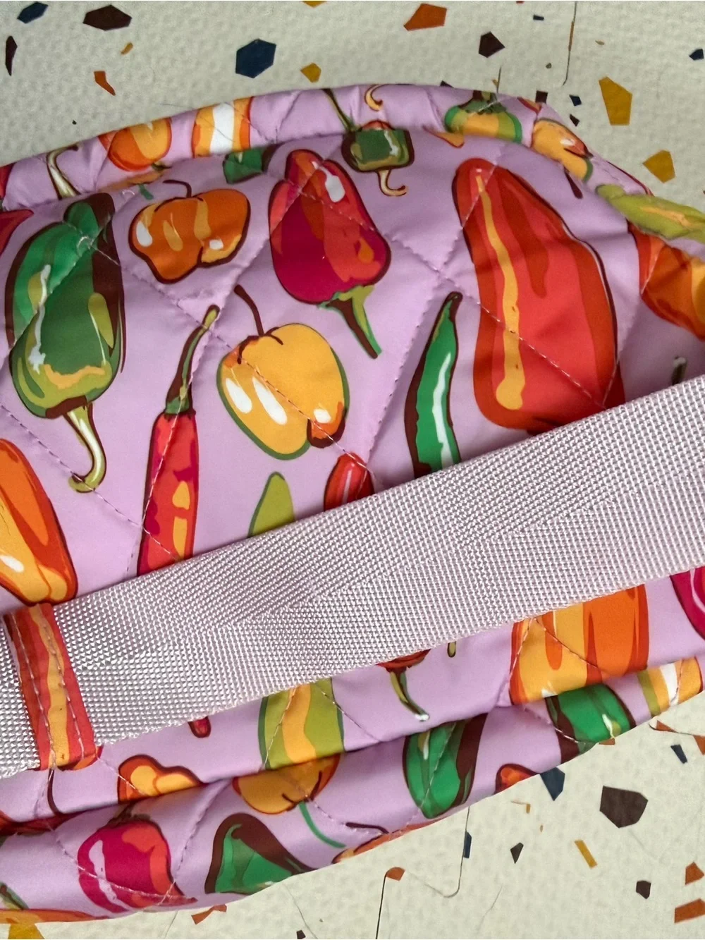 Vera Bradley Pepper Print Crossbody Bag